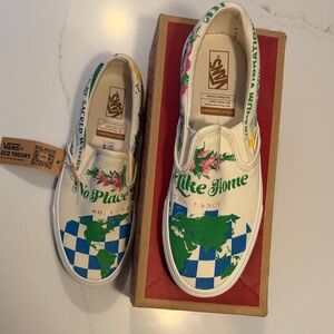 Vans Shoes | Vans Old Skool Tapered Eco Theory Positivity Shoes Earth Flowers
